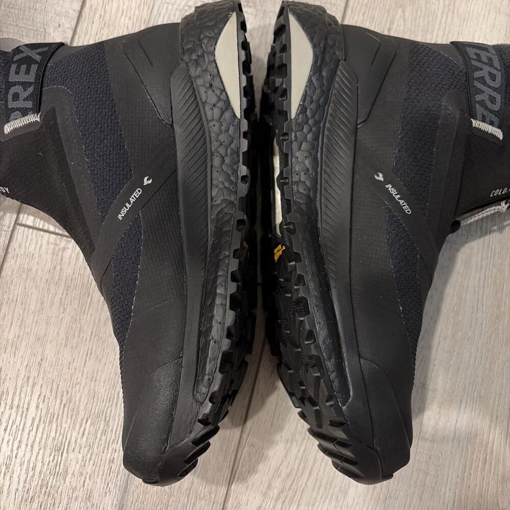 Adidas Pharrell Human Race Terrex Free Hiker Zip Triple Black GORE-TEX Sz 6.5 - Picture 4 of 8